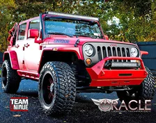 Jeep JK Upper Windshield Brackets + Light Combo image 3