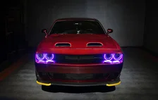 Dodge Challenger 2015-2018 ORACLE LED Waterproof Halo Kit image 8