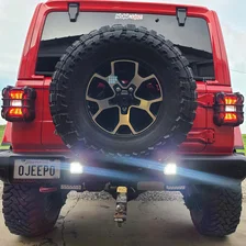 Rear Bumper LED Reverse Lights for Jeep Wrangler JL image 9