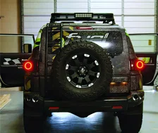 Toyota FJ Cruiser 2007-2012 ORACLE LED Tail Light Halo Kit image 2