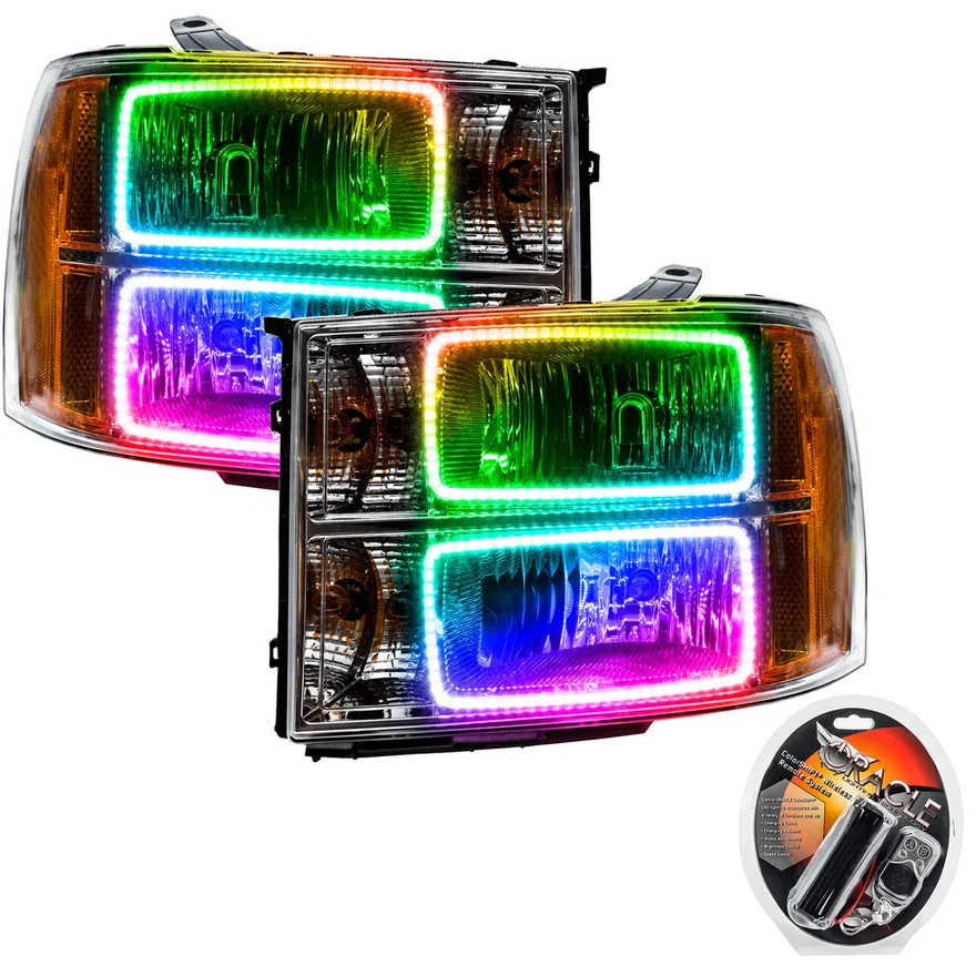 2007-2013 GMC Sierra SMD HL - Square Ring Design