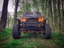 7 in. High Powered LED Headlights, Black Bezel, Dynamic ColorSHIFT image 33
