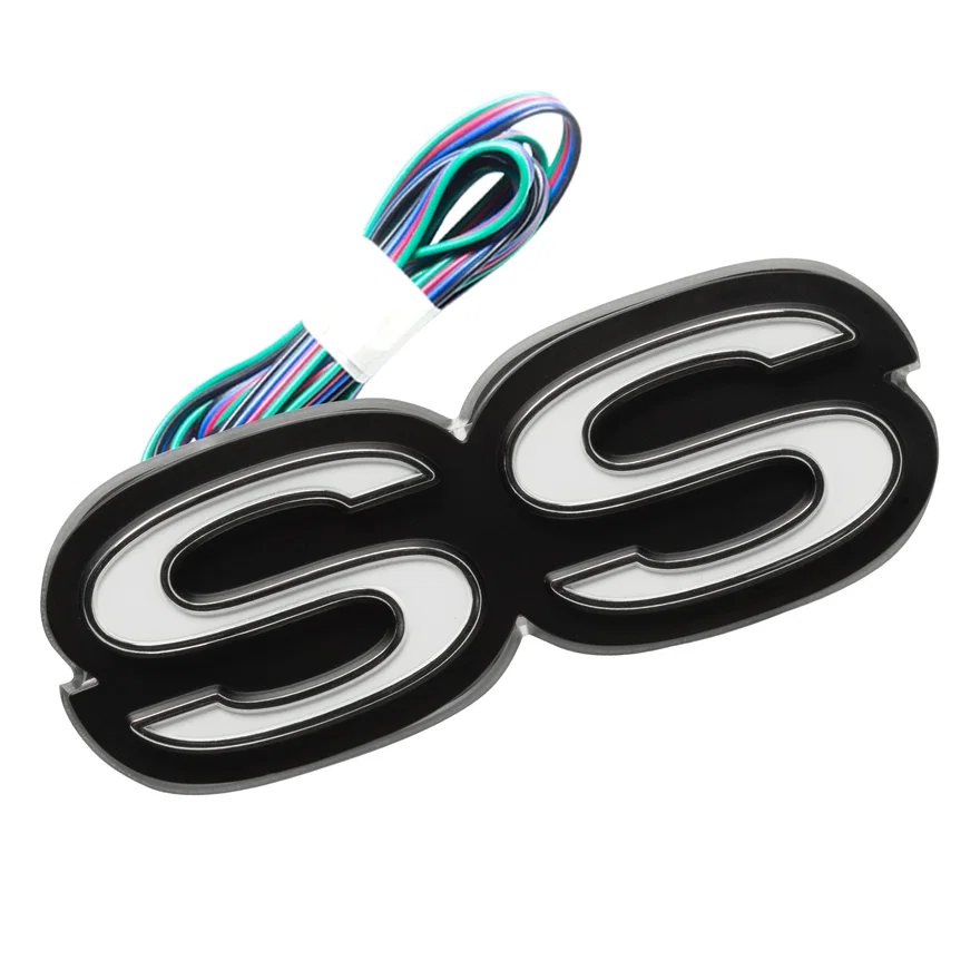 Chevy Camaro SS Illuminated Emblem Rear ColorSHIFT