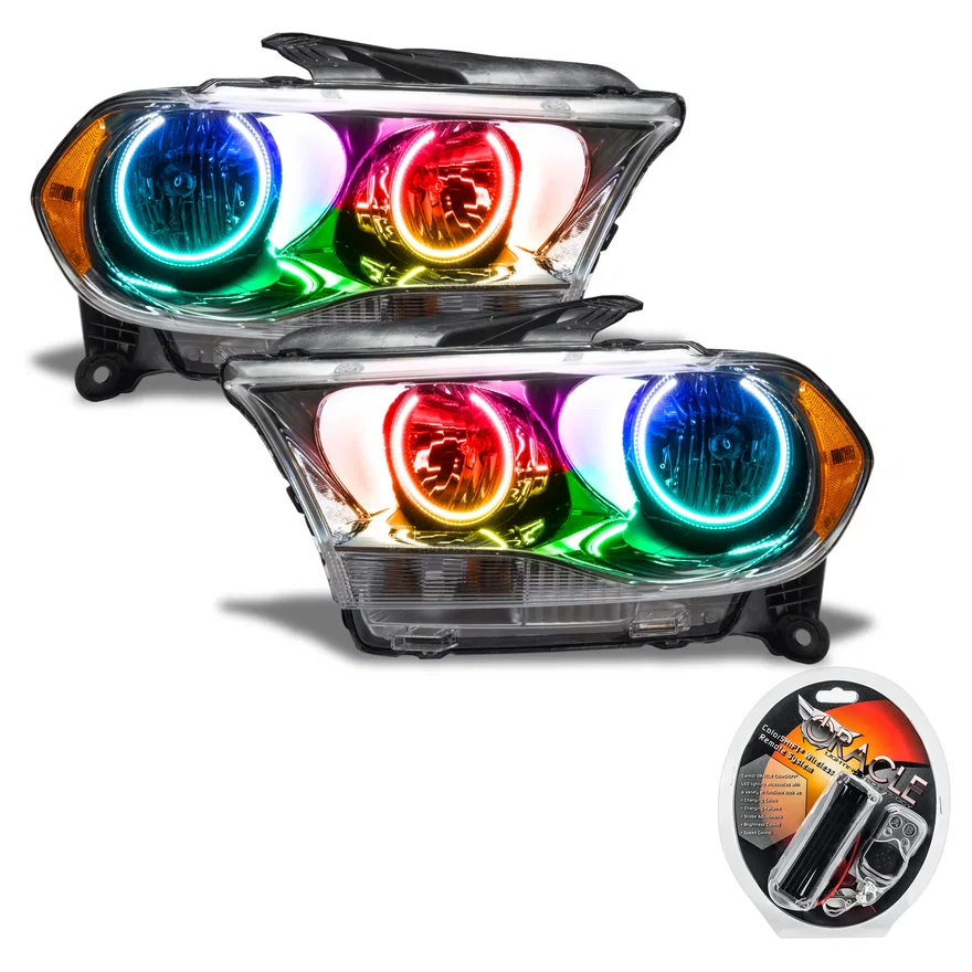 2011-2013 Dodge Durango SMD HL Halogen - Chrome