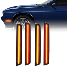 2015-2018 Dodge Challenger ORACLE Concept Sidemarker Set - Tinted - No Paint image 1