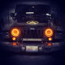 5769-023 - ORACLE 2007-2018 Jeep Wrangler JK Switchback LED Halo Headlights image 8