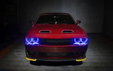 Dodge Challenger 2015-2018 ORACLE LED Waterproof Halo Kit image 3