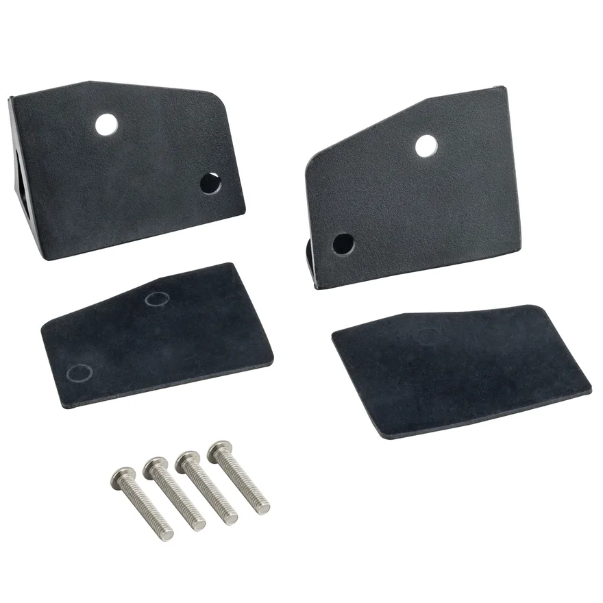 Jeep JK Lower Windshield OVERSIZED Light Mount Brackets (Pair)