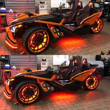 LED Illuminated Wheel Rings - ColorSHIFT No Remote image 16