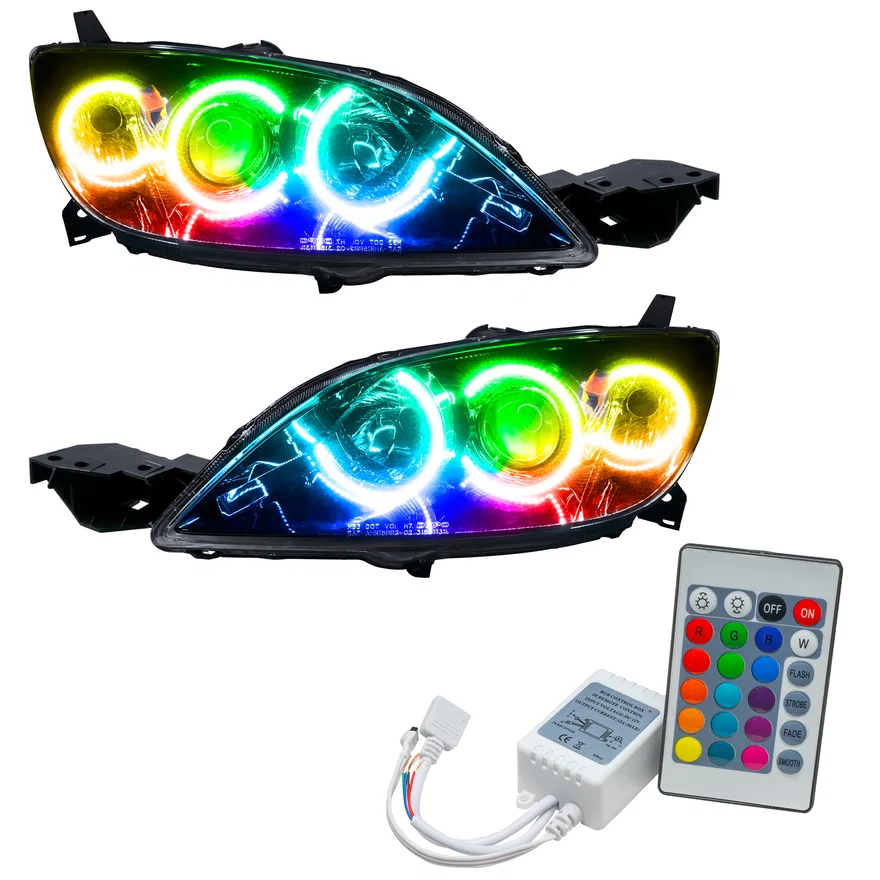 2004-2009 Mazda 3 SMD HL - 4DR - Halogen Style