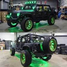 7 in. High Powered LED Headlights, Black Bezel, Dynamic ColorSHIFT image 18
