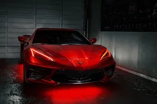 2020-2021 Chevrolet C8 Corvette ORACLE ColorSHIFT RGB+A LED Headlight DRL Upgrade image 6