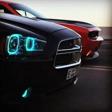 Headlight Halo Ring Emitter Set for Dodge Charger image 22