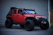 5817-504 Front Center Upper ORACLE Lighting VECTOR Series Full LED Grill- Jeep Wrangler JK image 6