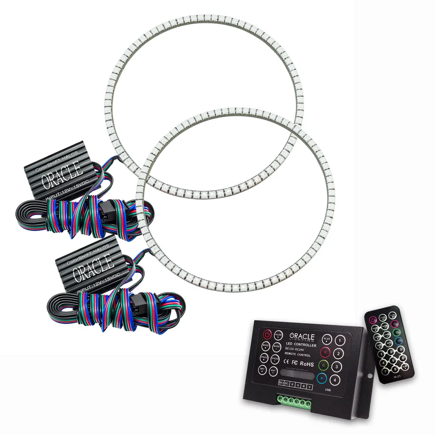 Jeep Wrangler JK 2007-2017 ORACLE LED Waterproof Halo Kit