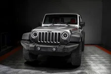 Oculus 7 inch Bi-LED Projector Headlights for Jeep Wrangler JK image 2