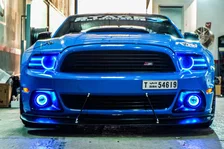 Ford Mustang 2010-2012 ORACLE ColorSHIFT Halo Kit - Projector image 2