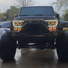 VECTOR Grille Surface Mount LED Halo Kit for Jeep JK/JL/JT - ColorSHIFT LED image 14