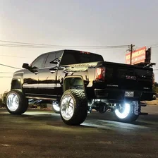 LED Illuminated Wheel Rings - White image 9