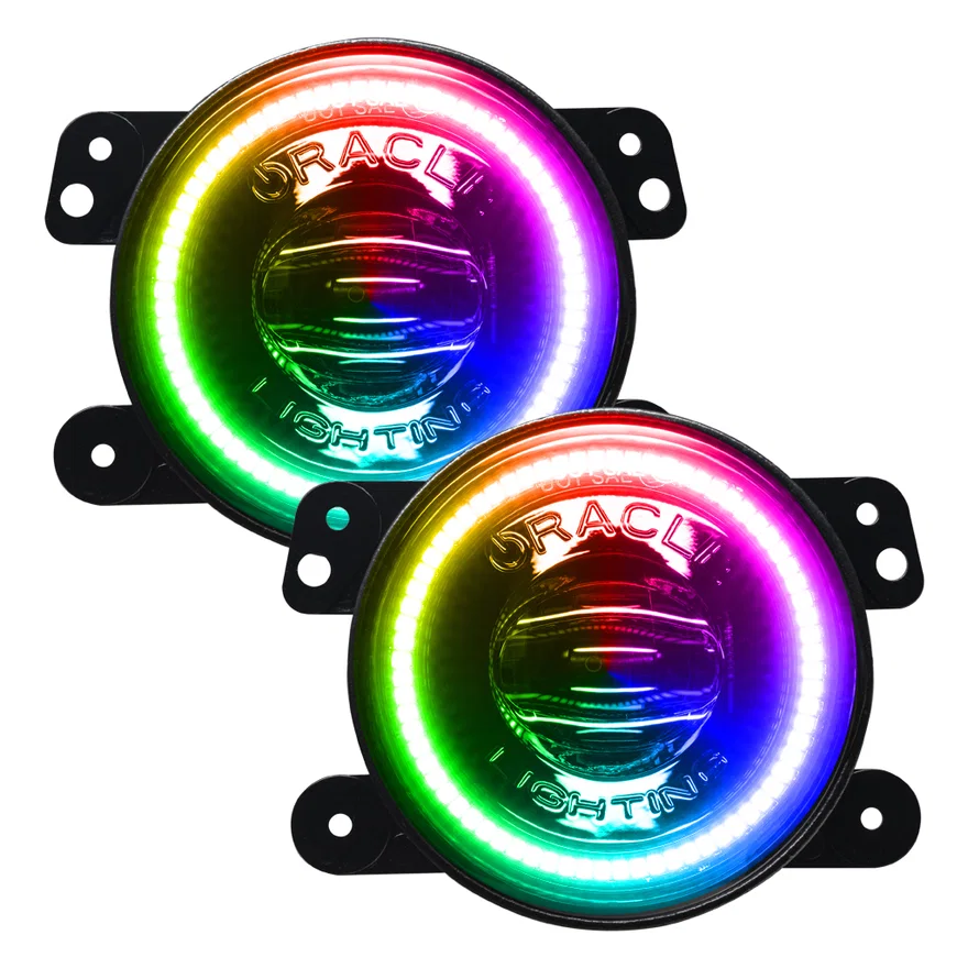 High Performance Fog Lights, Dynamic ColorSHIFT for Jeep