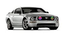 Ford Mustang GT 2005-2009 ORACLE LED Fog Halo Kit image 2