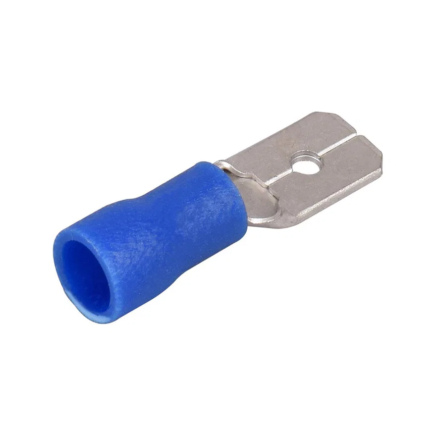 Male Spade Crimp Connector 18-22AWG (x100)