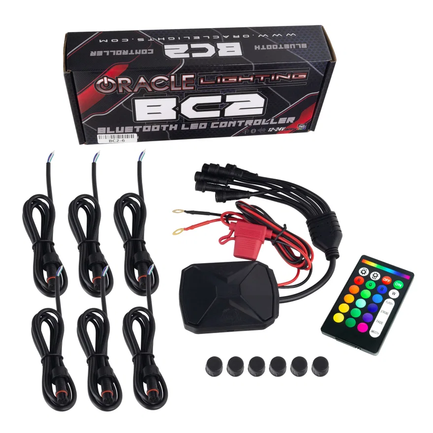 BC2 Bluetooth ColorSHIFT RGB LED Controller - 6 Output