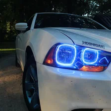 Headlight Halo Ring Emitter Set for Dodge Charger image 17
