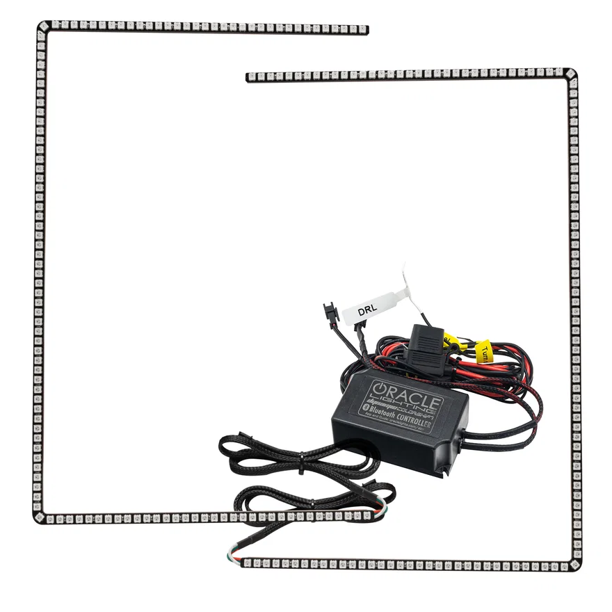2017-2019 Ford F-250/350 Superduty Dynamic ColorSHIFT Headlight DRL Upgrade Kit