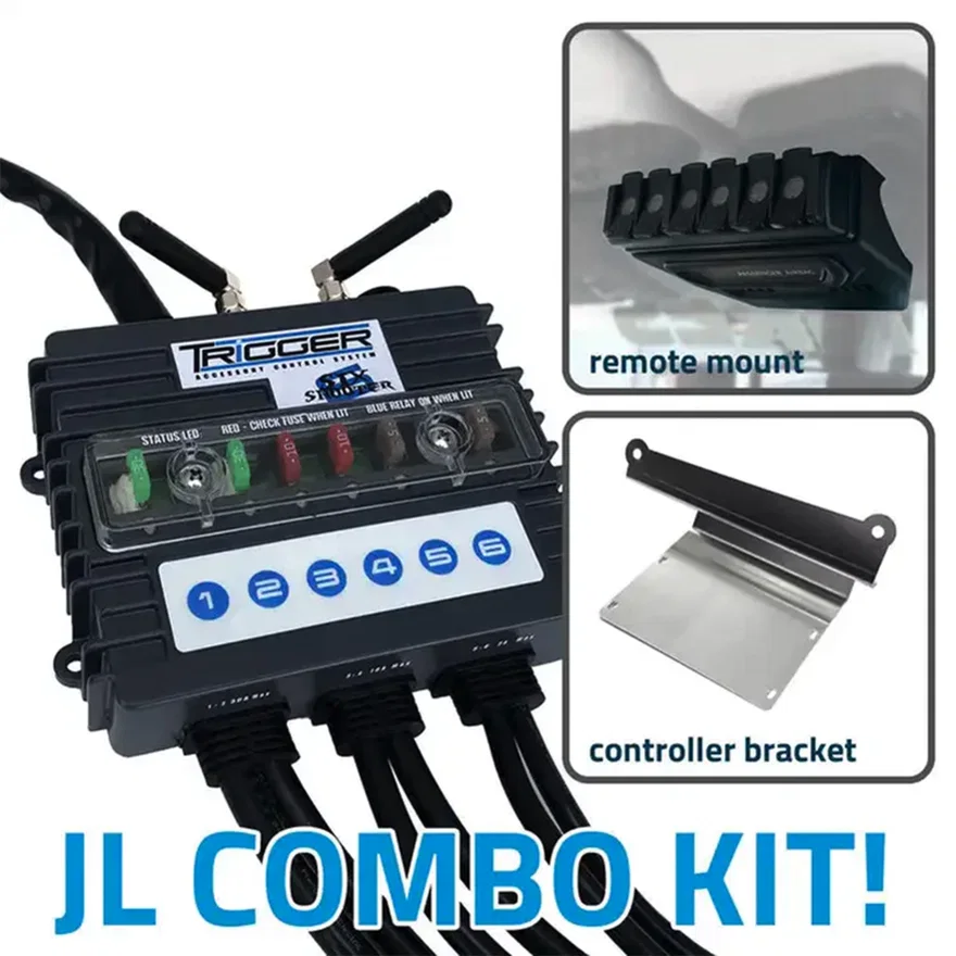 TRIGGER 6 SHOOTER Jeep JL-JT Combo Kit