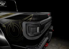 Racetrack Flush Style LED Tailgate Panel Light for Jeep Gladiator JT Inner Tinted Lens image 7