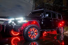 Front Center Upper Grille / Hood Scoop / Bumper Cover Kit for Jeep image 8