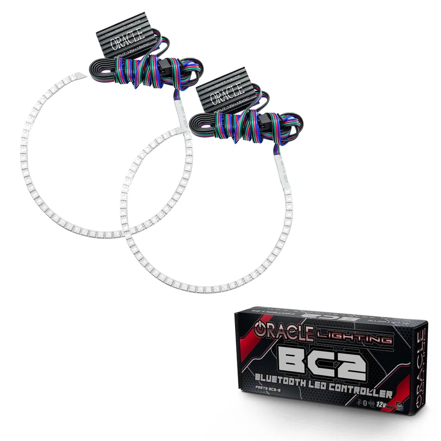 Headlight Halo Ring Emitter Set for Ford Mustang