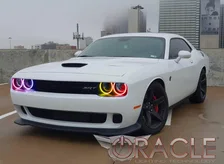 Dodge Challenger 2008-2014 ORACLE LED Waterproof Halo Kit image 5