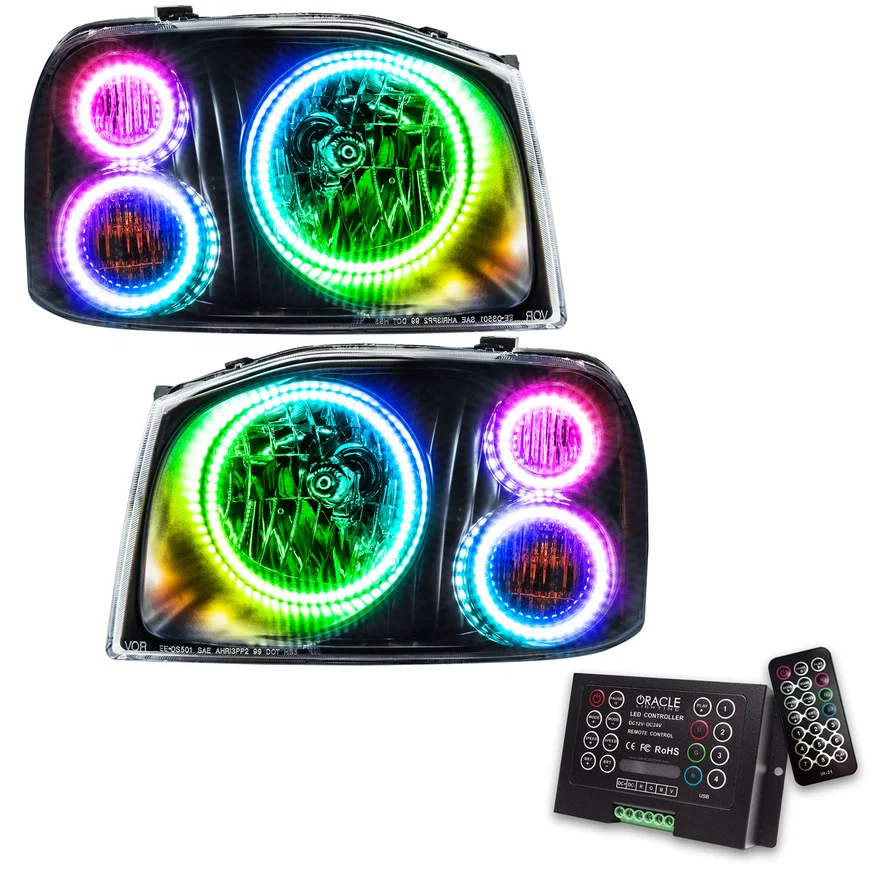 2001-2004 Nissan Frontier SMD HL - Triple Halo