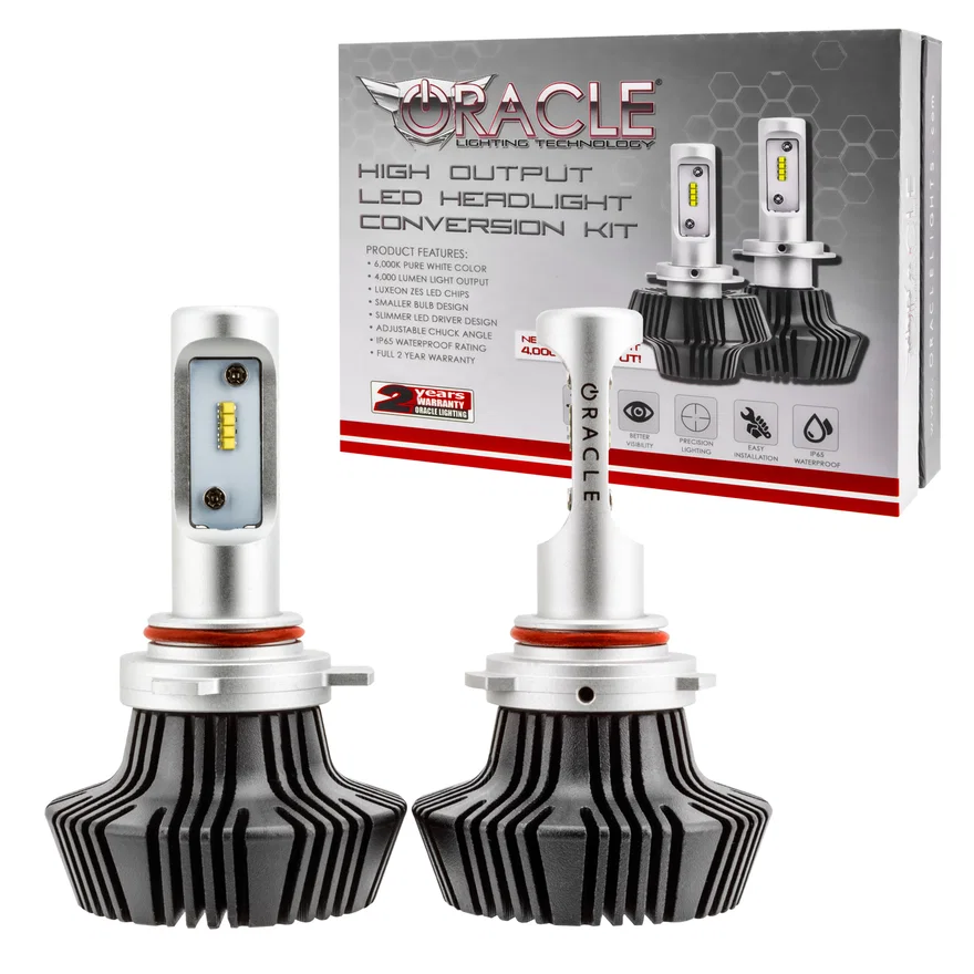 9012 4,000 Lumen LED Headlight Bulbs (Pair)