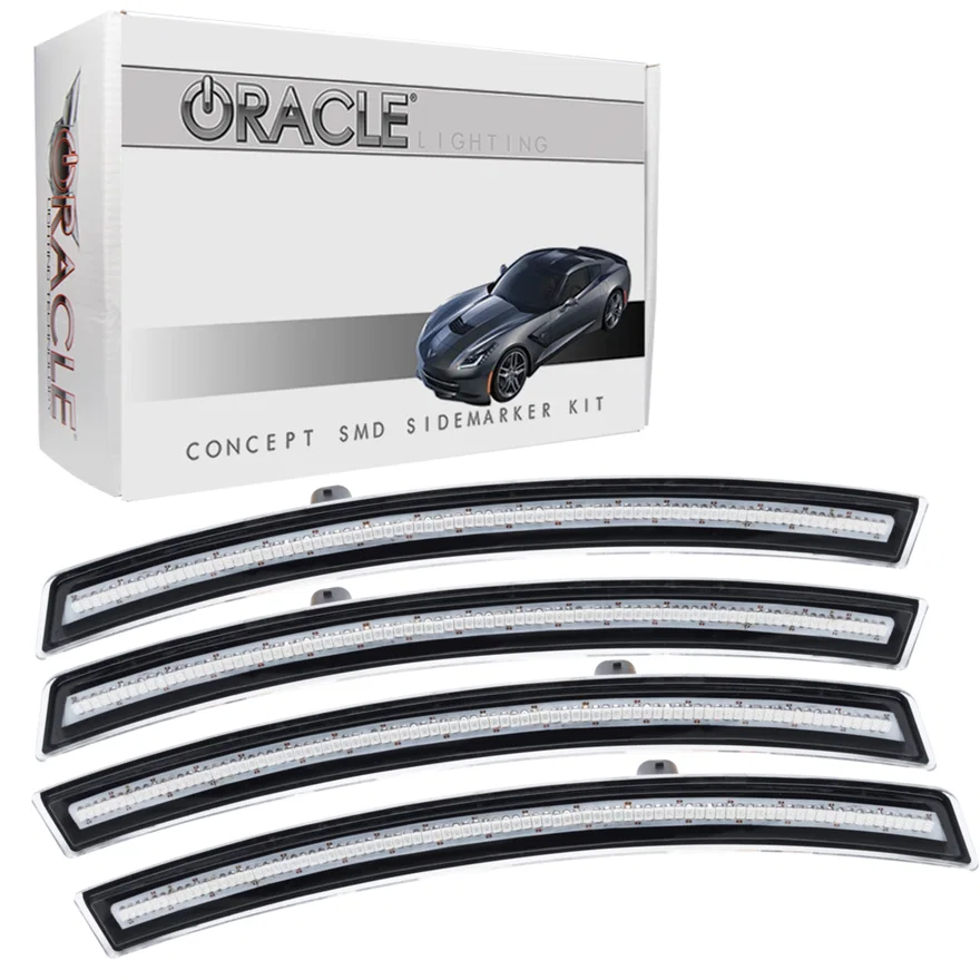 Chevrolet Corvette C7 Sidemarkers - Clear