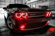 Dodge Challenger 2008-2014 ORACLE LED Waterproof Halo Kit image 3