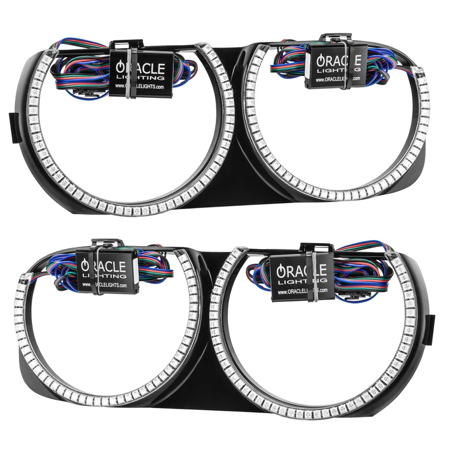 2015-2018 Dodge Challenger Pre-Installed Halo Headlight Bezel