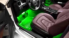 Pair 15in. LED Strips Retail Pack - Green image 4