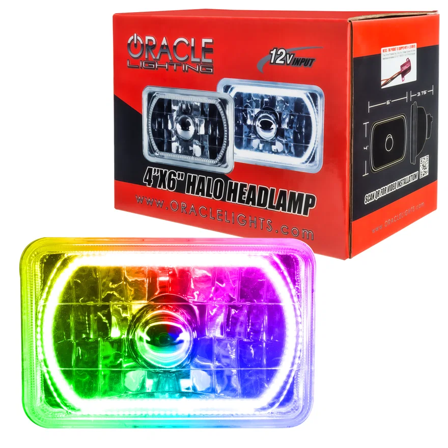Pre-Installed Lights4x6 Sealed Beam