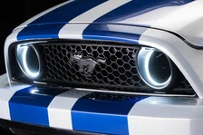 Ford Mustang 2010-2013 ORACLE WP LED Fog Halo Kit (Grill Style) image 2