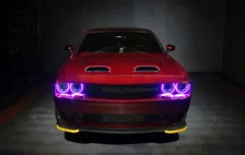 Dodge Challenger 2015-2018 ORACLE LED Waterproof Halo Kit image 9