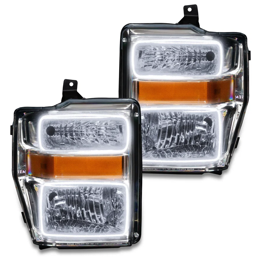 2008-2010 Ford F250/350 LED HL - Chrome