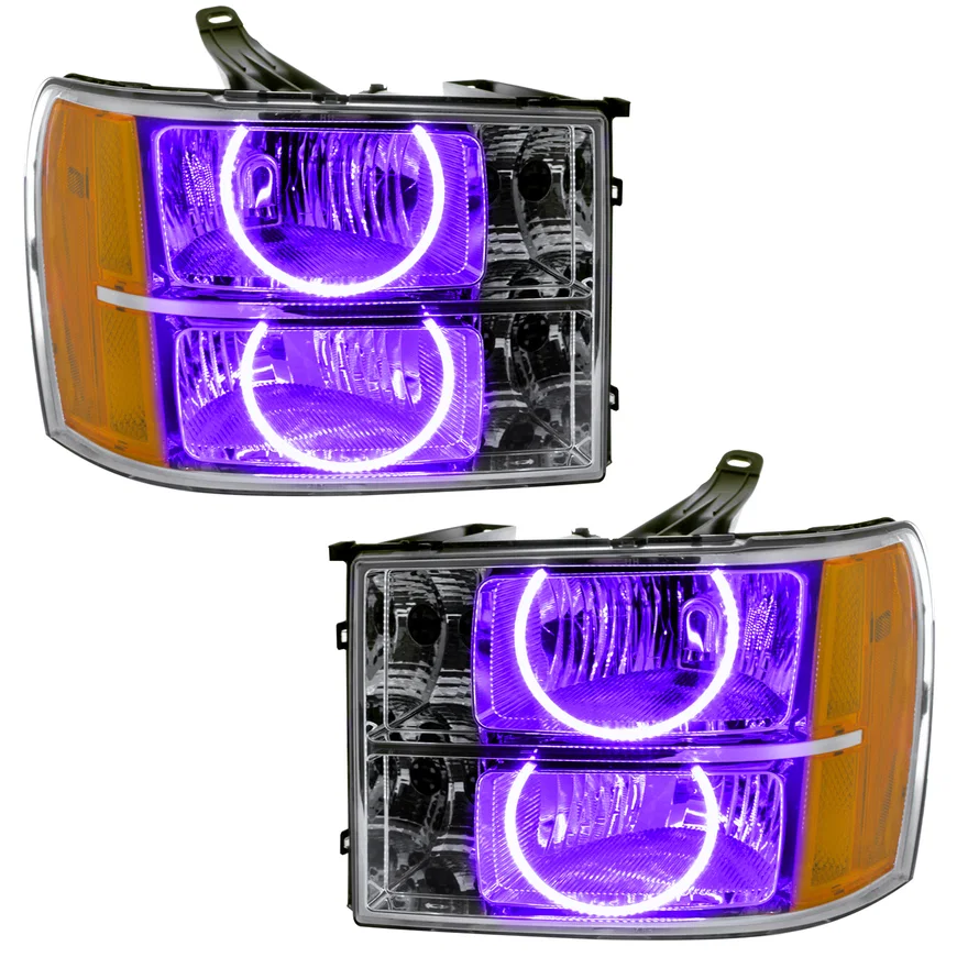 2007-2013 GMC Sierra SMD HL - Round Ring Design