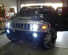 Hummer H2 2003-2010 ORACLE LED Fog Halo Kit image 3