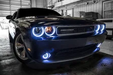 Dodge Challenger 2008-2014 ORACLE LED Fog Halo Kit image 2