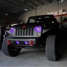 Jeep Wrangler 2007-2017 ORACLE LED Fog Light Kit image 3