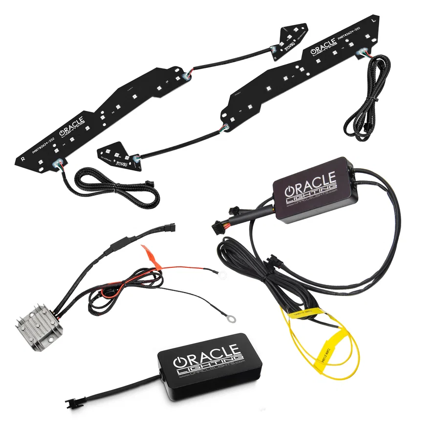 Chevy Corvette C7 ORACLE Dynamic ColorSHIFT DRL w/ Switchback Turn Signals