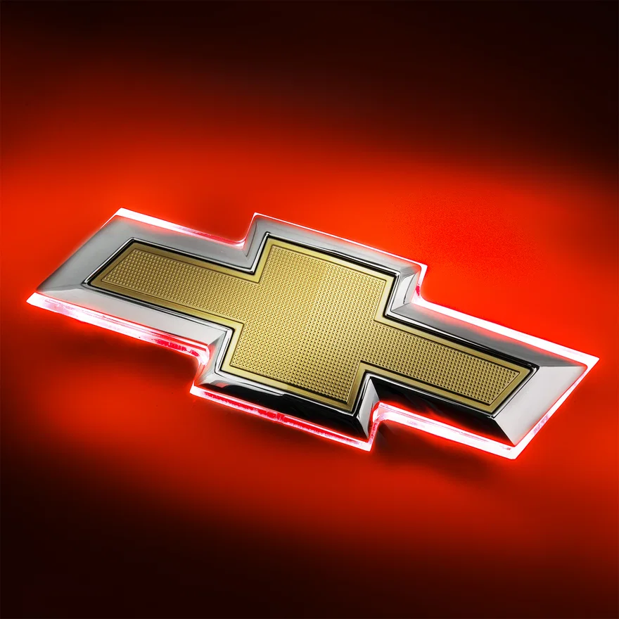 2016-2018 Chevy Camaro Illuminated Bowtie - Dual Intensity Rear Red